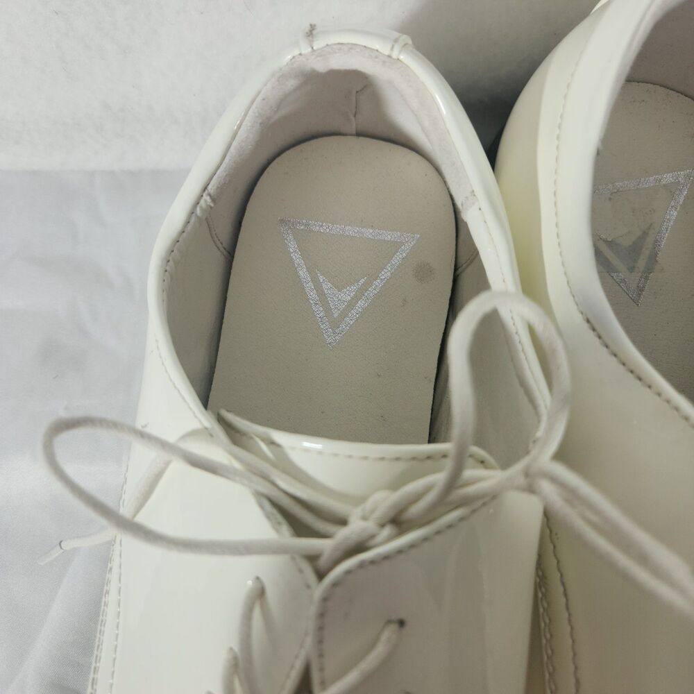 Men's white tuxedo/formal Pointed Oxford Shoes Size 13 - Picture 2 of 10